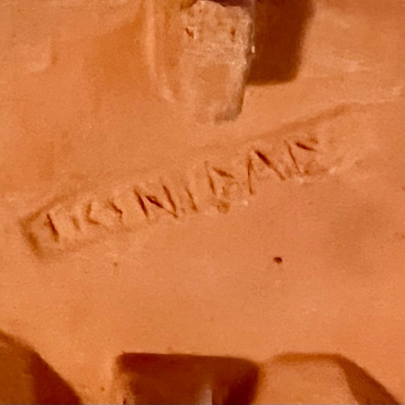 Miniature Ceramic House Sculpture – “Hot Roti” Caribbean Shack – Handmade Art - Picture 10 of 10